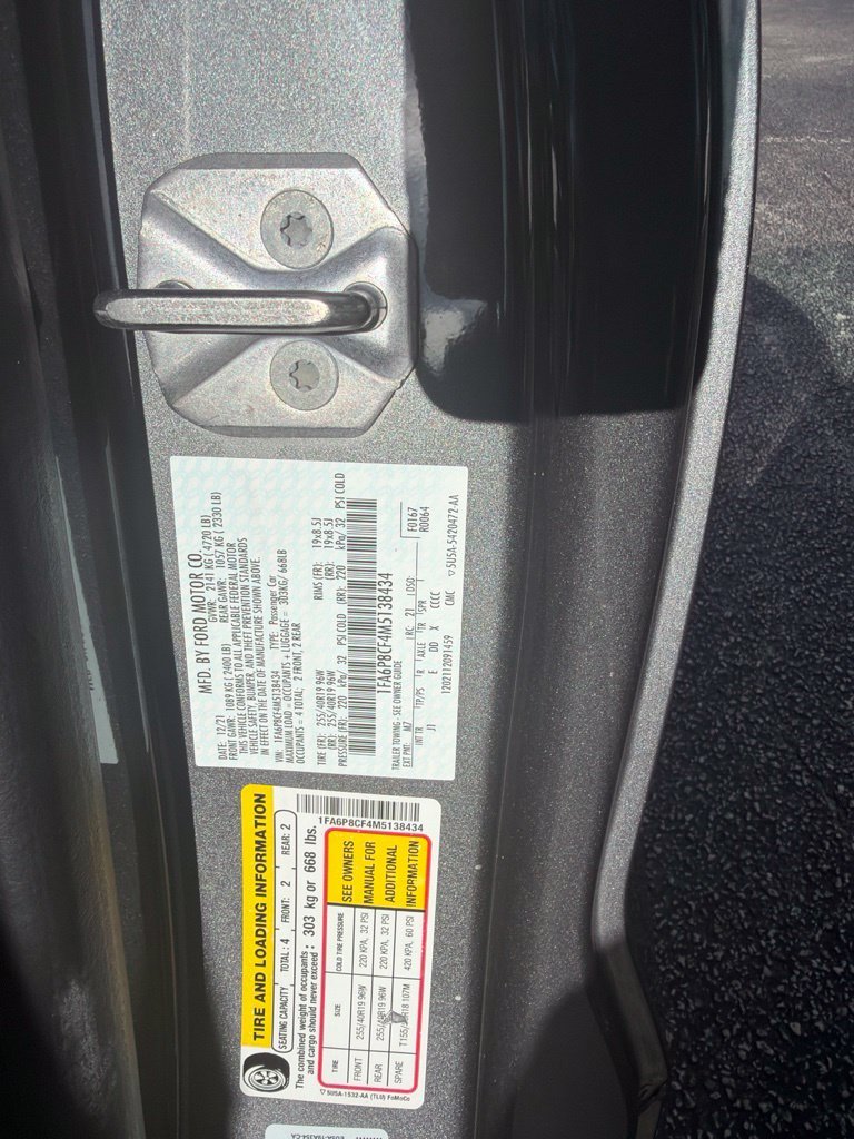 Used 2021 Gray Ford GT Premium image 14