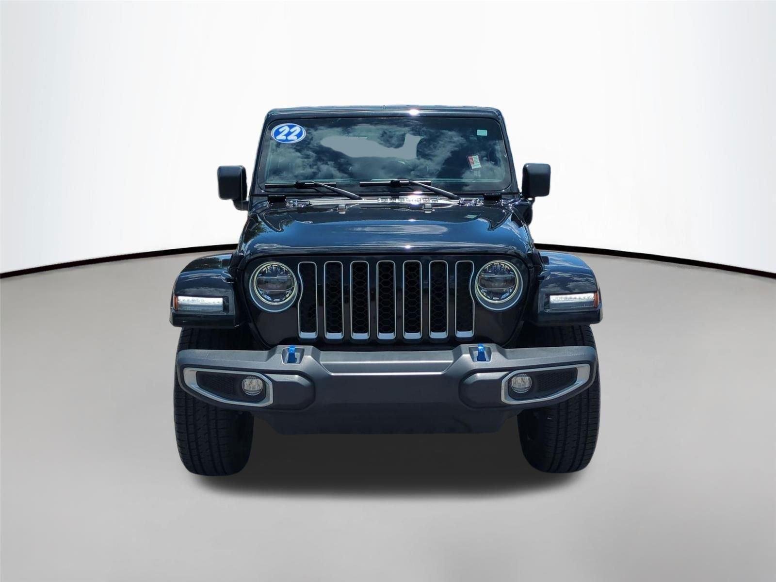 Used 2022 Black Clearcoat Jeep Unlimited Sahara image 8