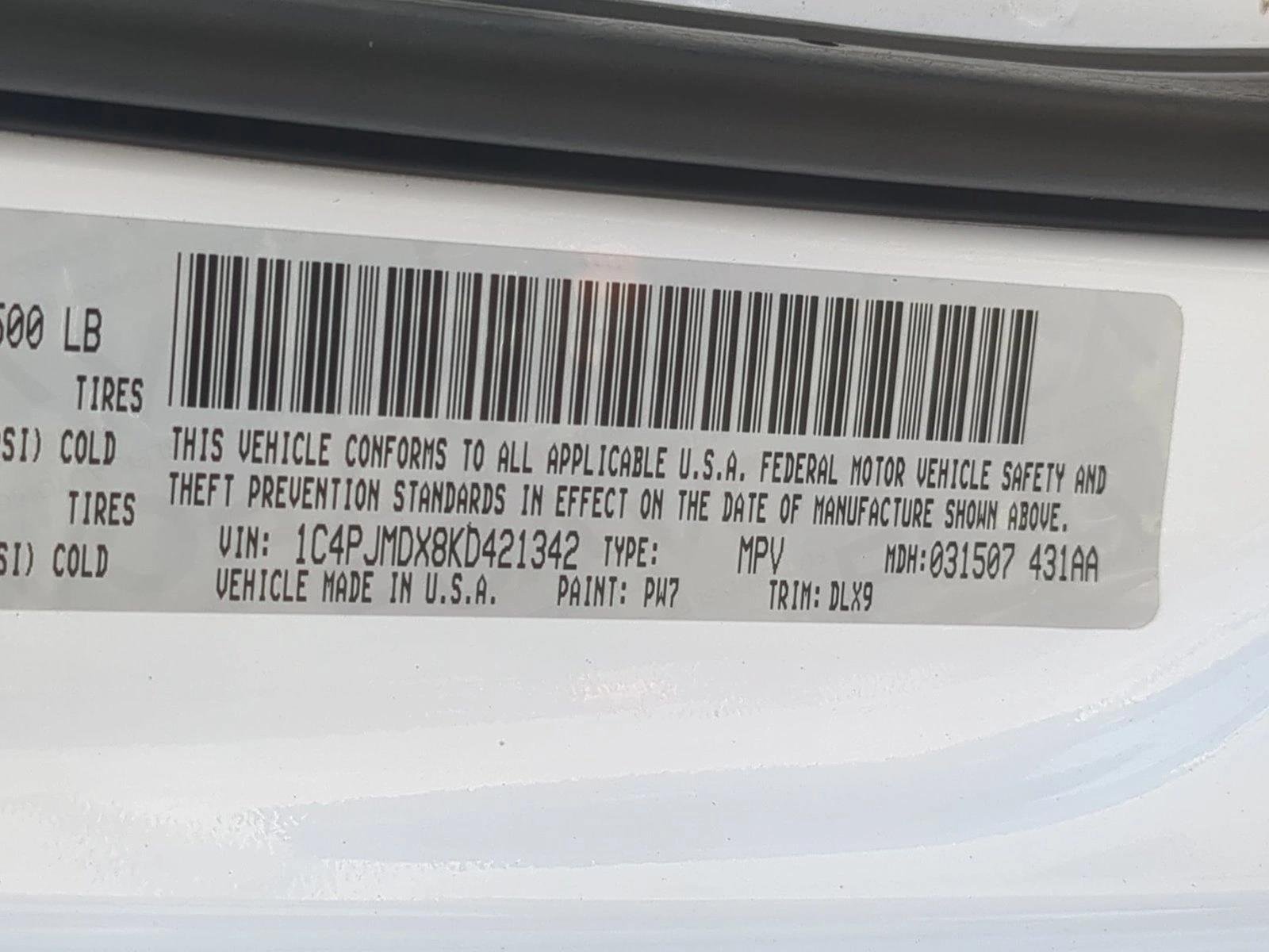 Used 2019 Bright White Clearcoat Jeep Limited image 25
