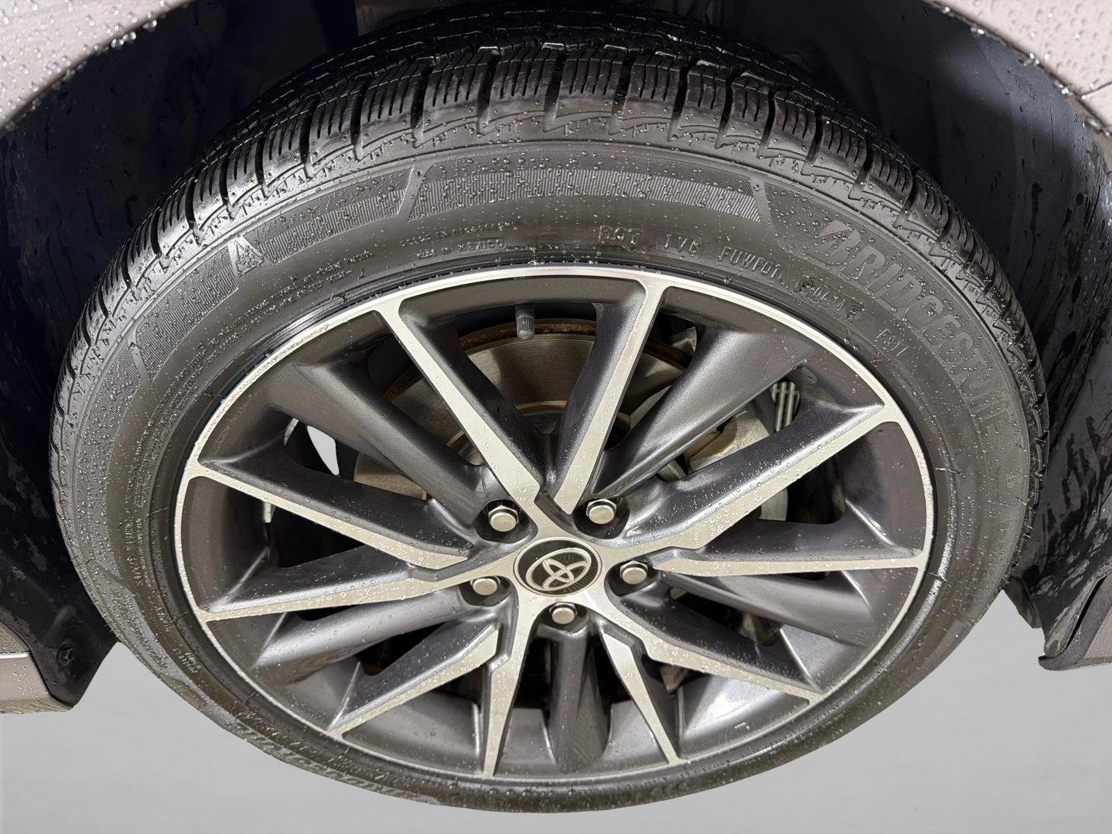 Used 2022 Celestial Silver Metallic Toyota Hybrid XLE image 12
