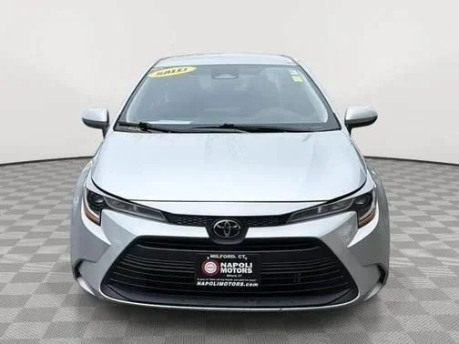 Used 2025 Classic Silver Metallic Toyota LE image 7