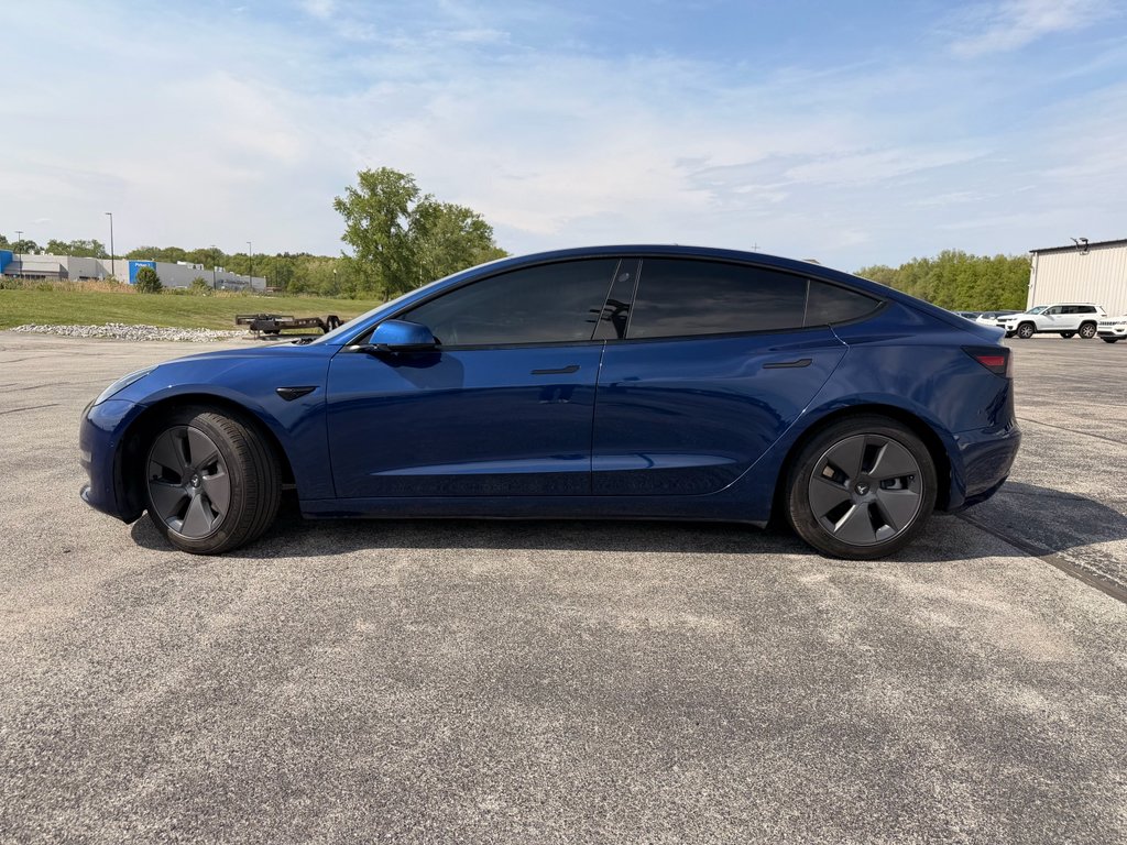 Used 2022 Tesla Model 3 Long Range with VIN 5YJ3E1EBXNF124462 for sale in Monticello, IN