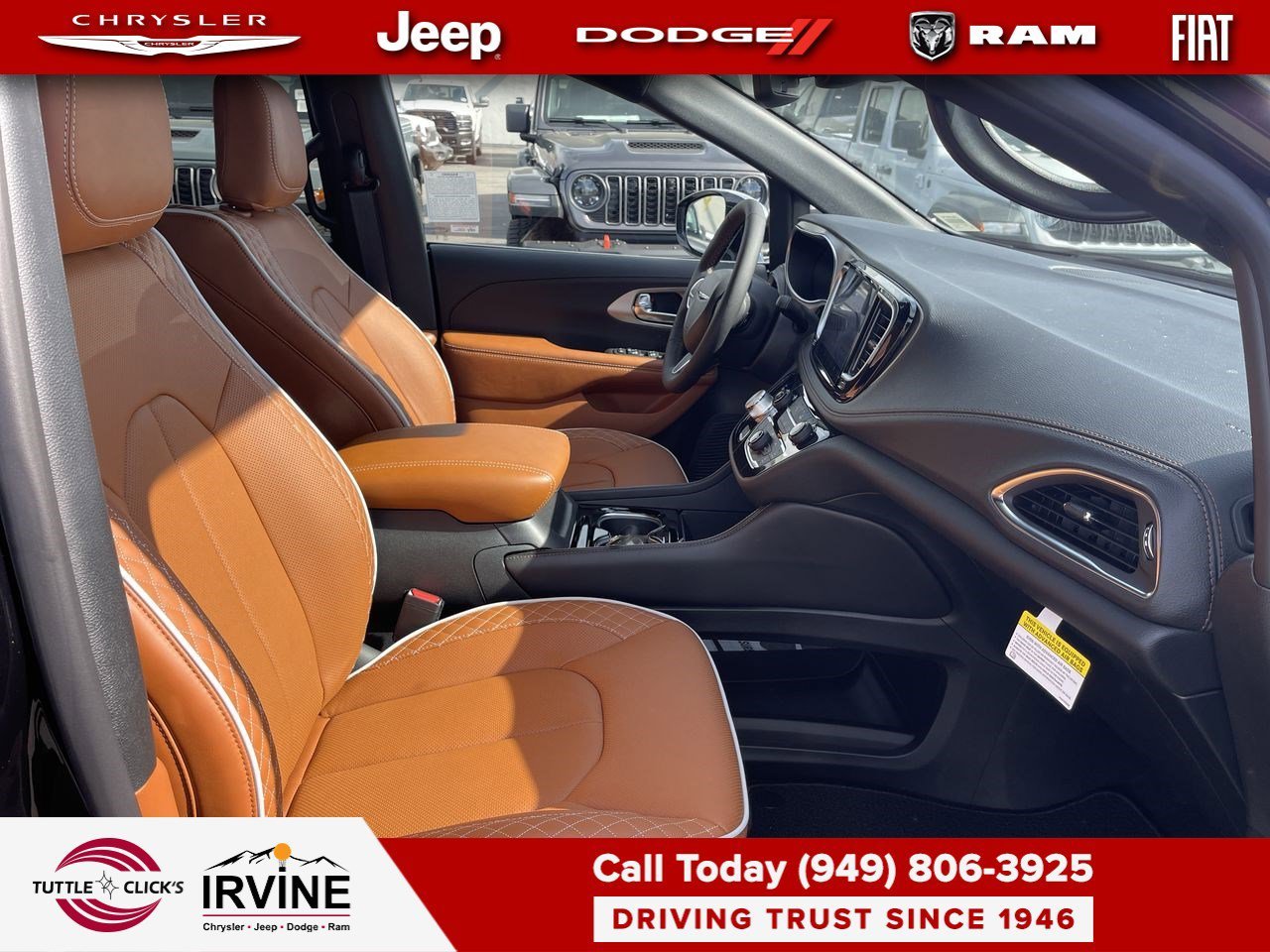 New 2026 Diamond Black Crystal Pearl-Coat Exterior Paint Chrysler Pinnacle image 16