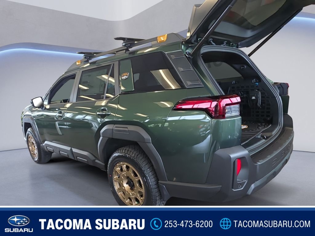 New 2026 DEEP EMERALD GREEN PEARL Subaru Wilderness image 2