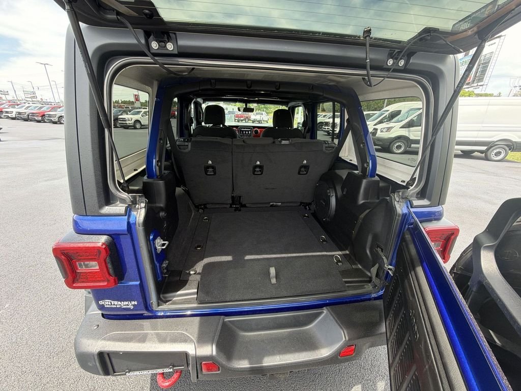 Used 2019 Blue Jeep Unlimited Rubicon image 28