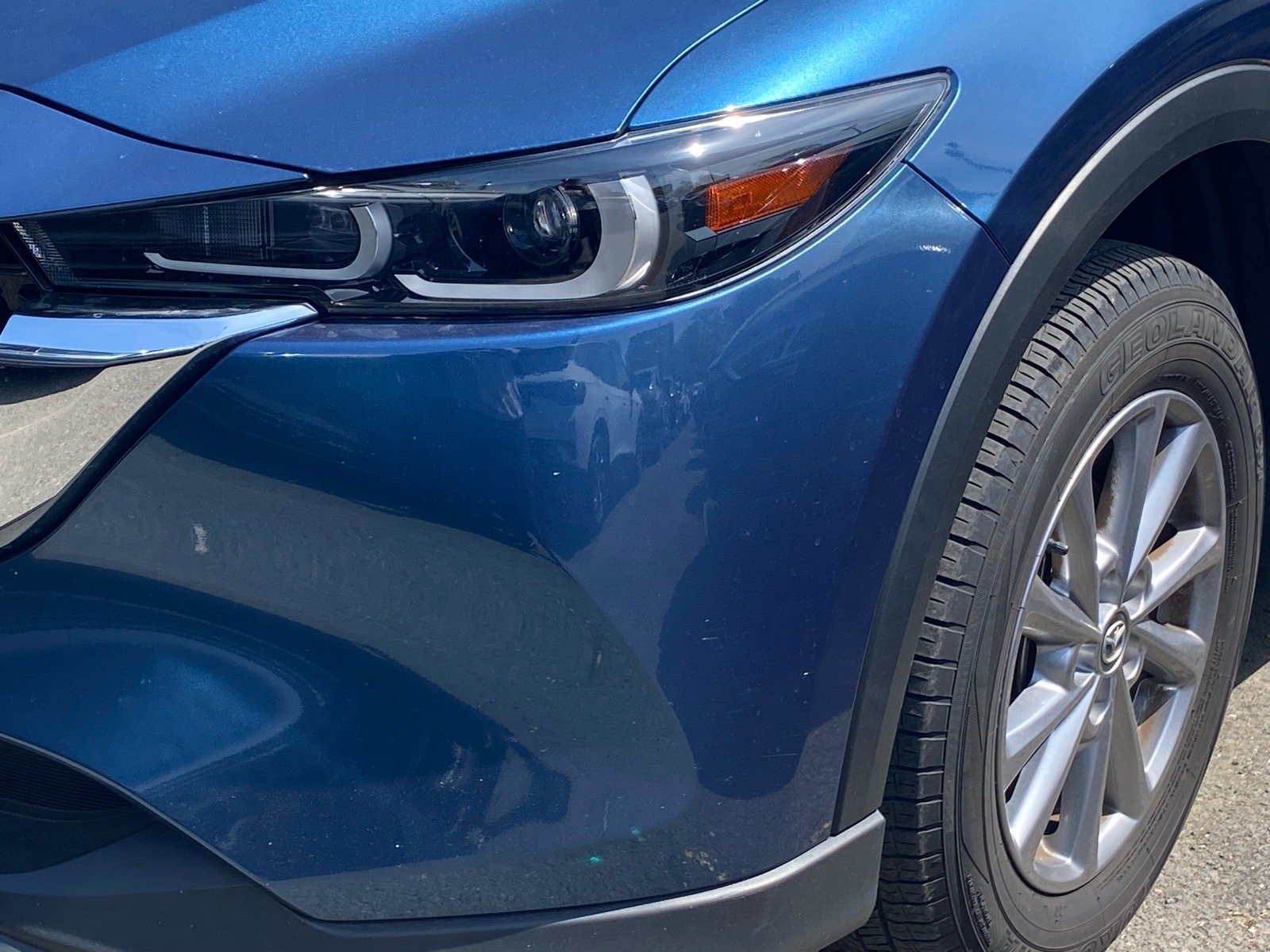 Used 2022 Blue Mazda 2.5 S Preferred Package image 3