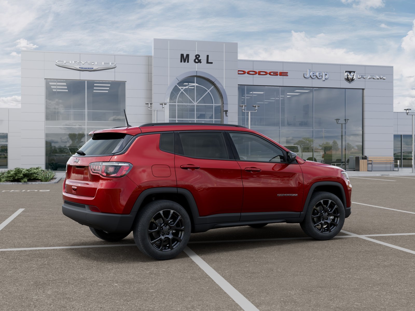 New 2026 Red Hot Pearl-Coat Exterior Paint Jeep Latitude Altitude image 31