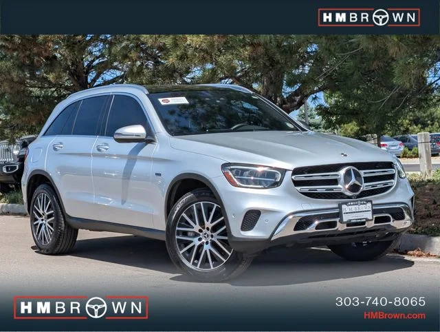 Used 2020 Iridium Silver Metallic Mercedes-Benz GLC 350e image 1