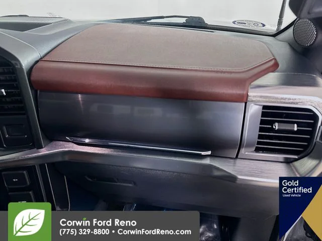 Used 2022 Space White Metallic Ford Lariat image 33