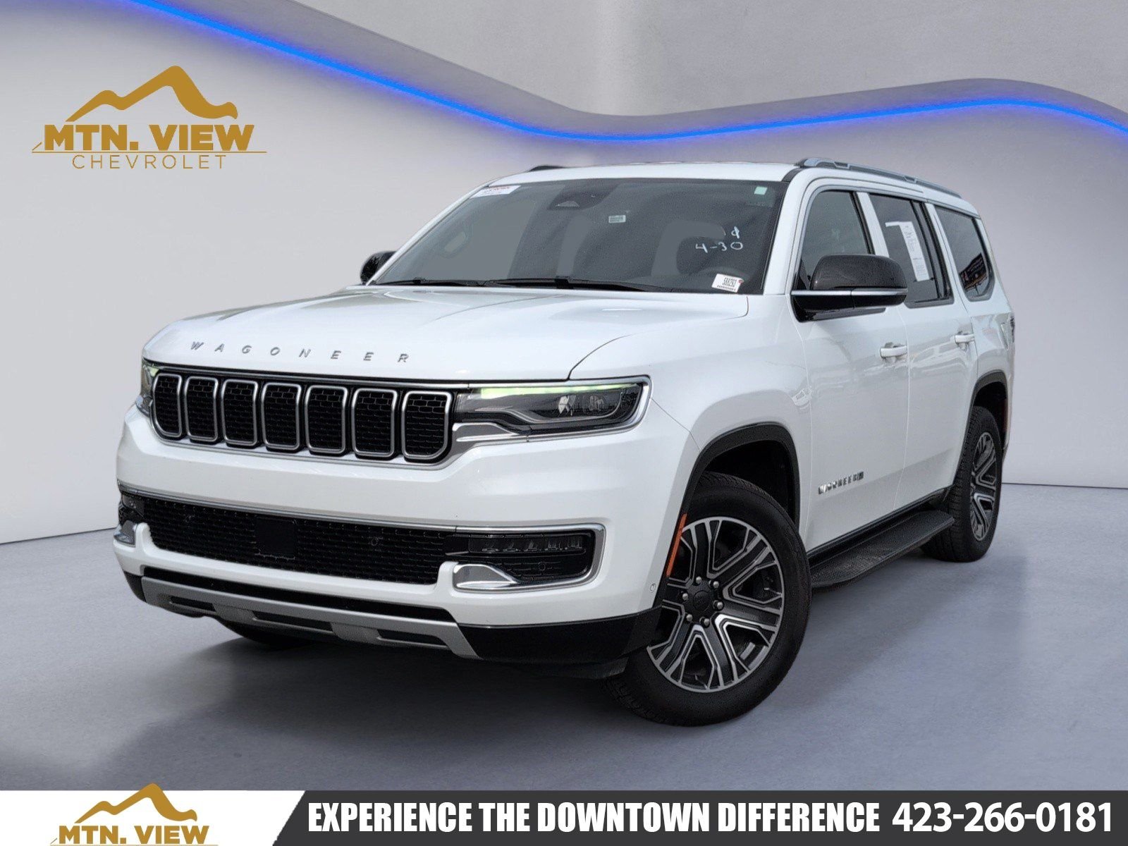 White 2024 Jeep Wagoneer Series II 4WD SUV / Crossover Four-Wheel Drive
