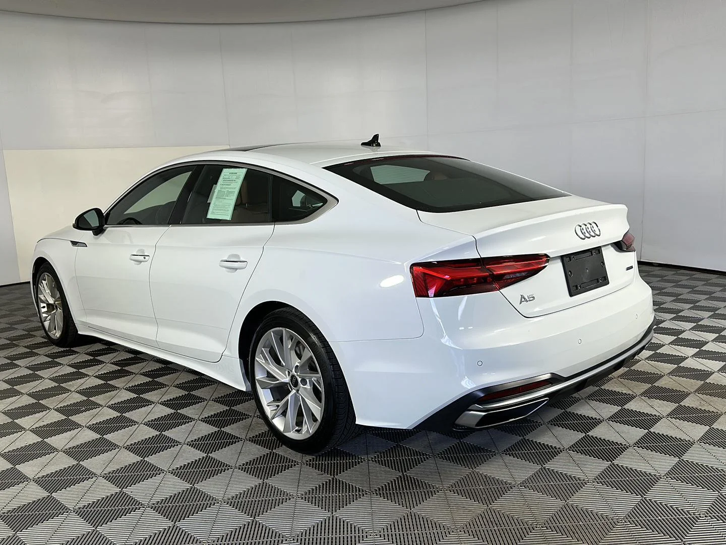 Used 2023 Glacier White Metallic Audi Premium image 22