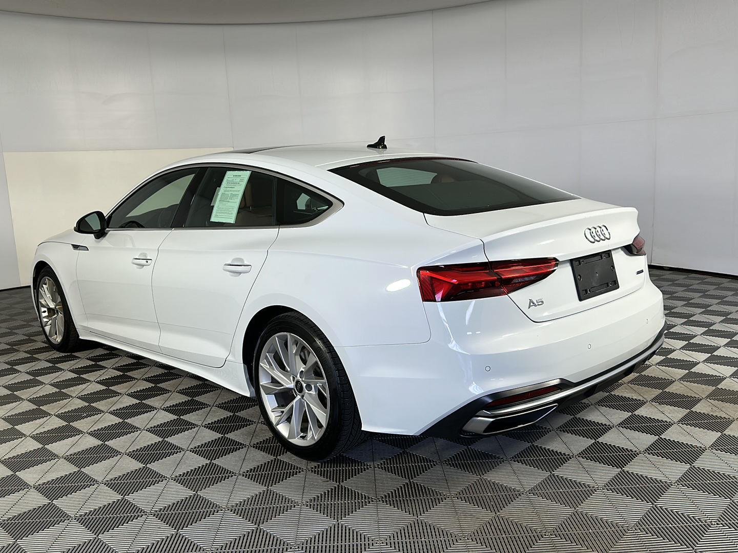 Used 2023 Glacier White Metallic Audi Premium image 22