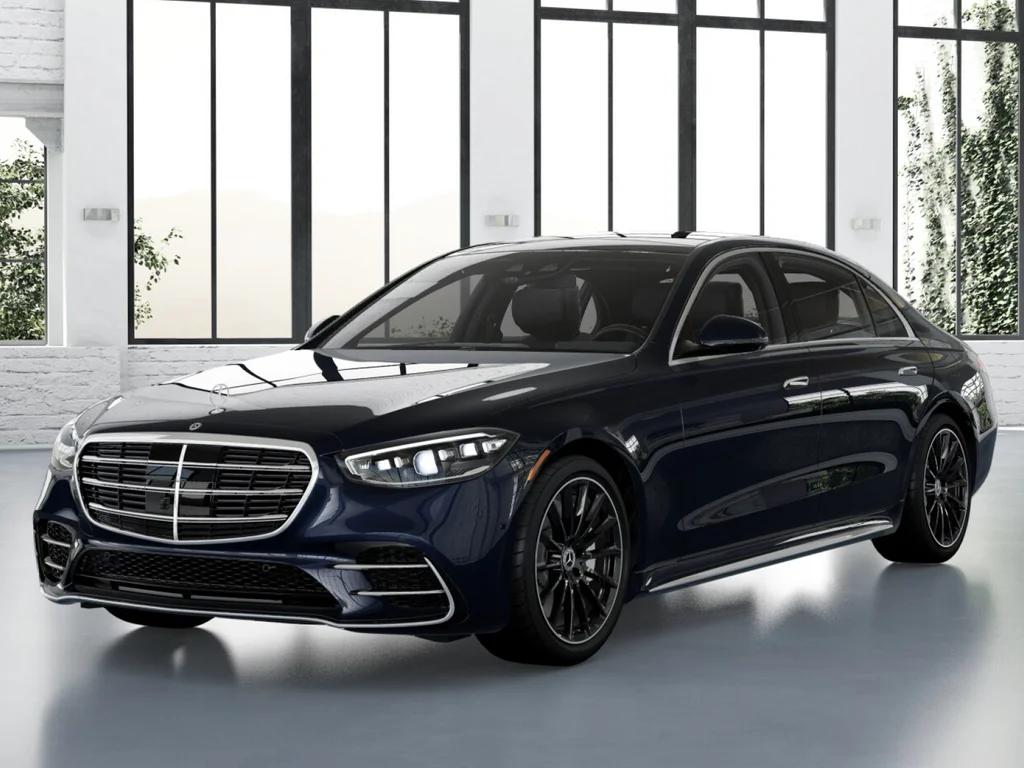 New 2026 Blue Mercedes-Benz S 580e image 1