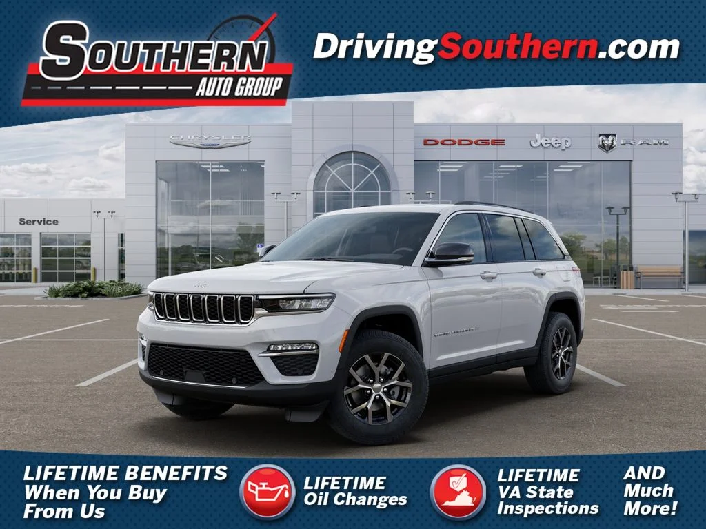 New 2025 Bright White Clear-Coat Exterior Paint Jeep Limited image 1