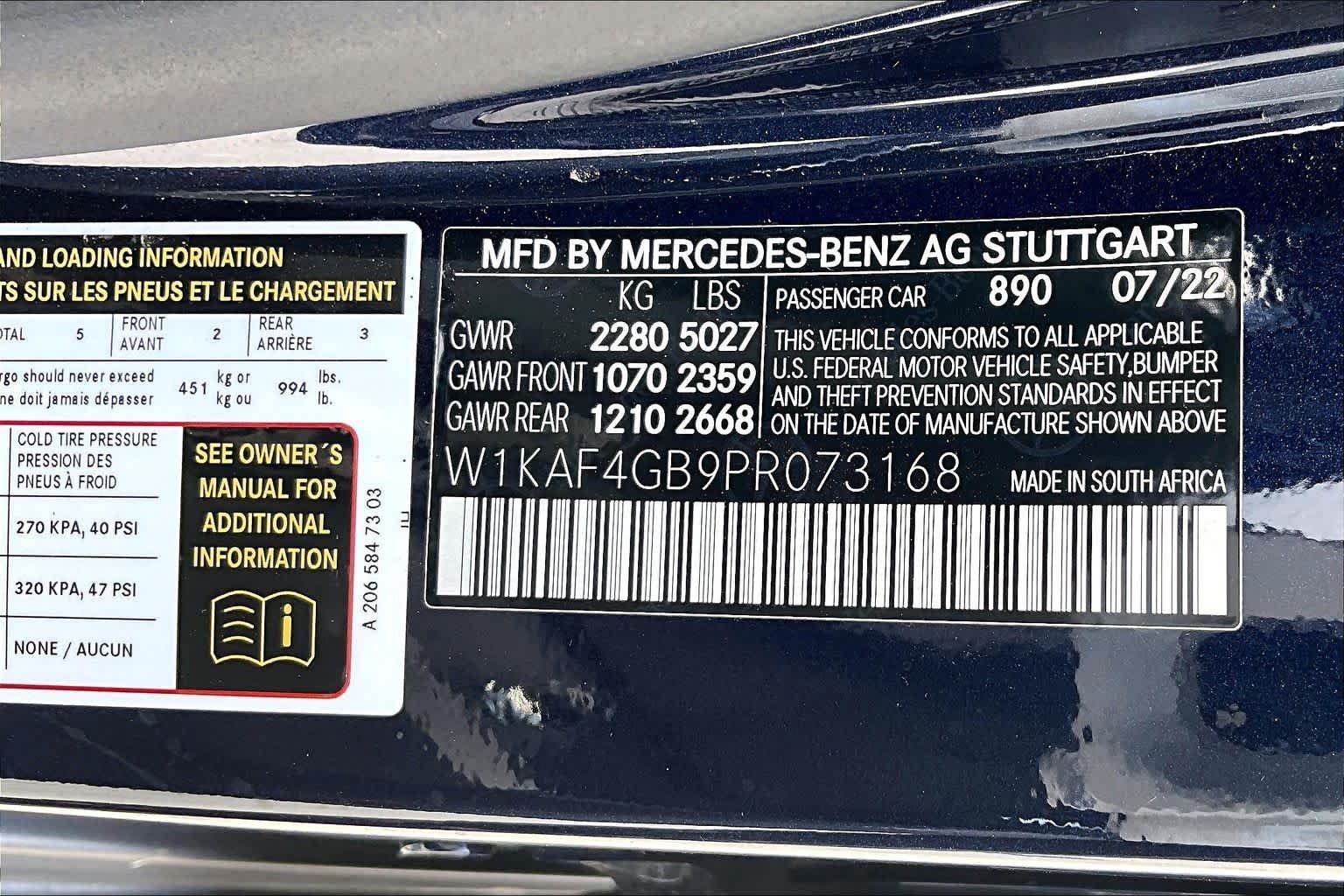 Used 2023 Lunar Blue Metallic Mercedes-Benz C 300 image 30