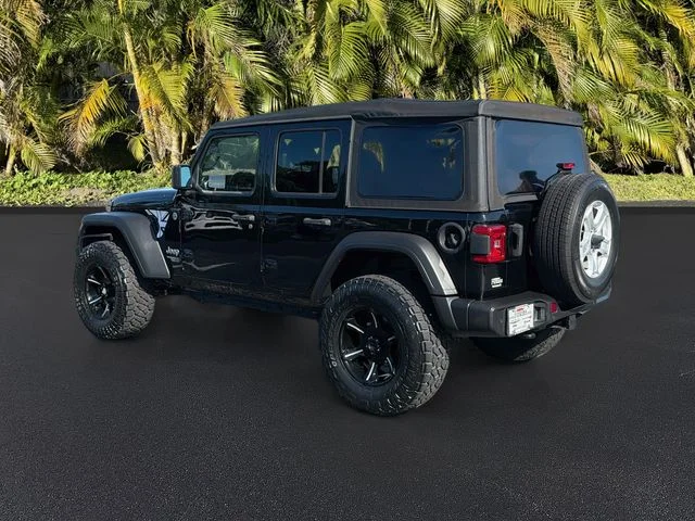Used 2021 Black Jeep Unlimited Sport S image 7