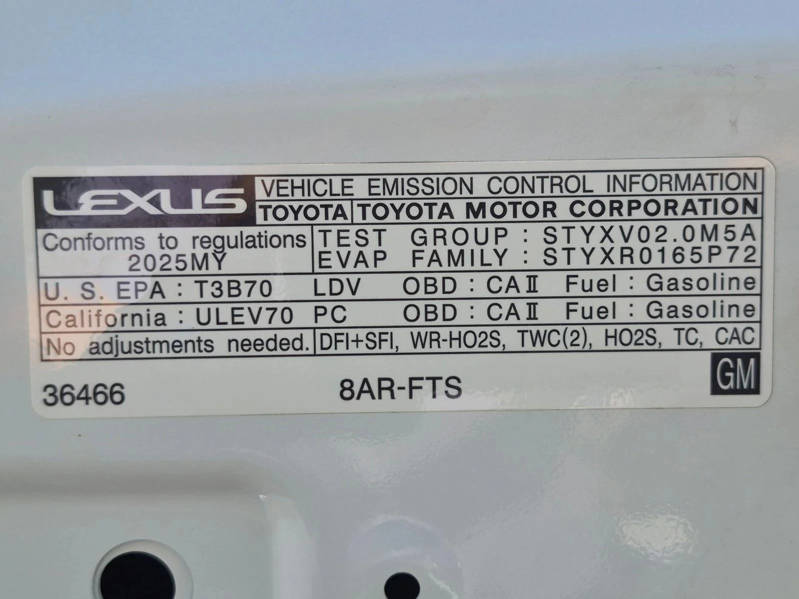 Certified Used 2025 Ultra White Lexus F SPORT DESIGN image 22