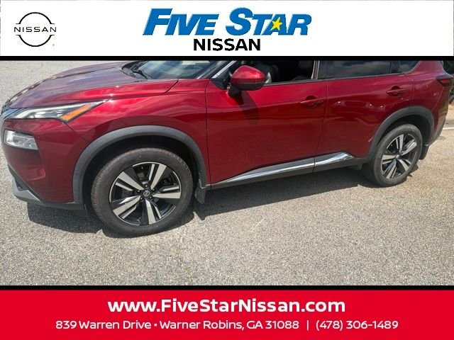 Used 2021 Red Nissan SL image 16