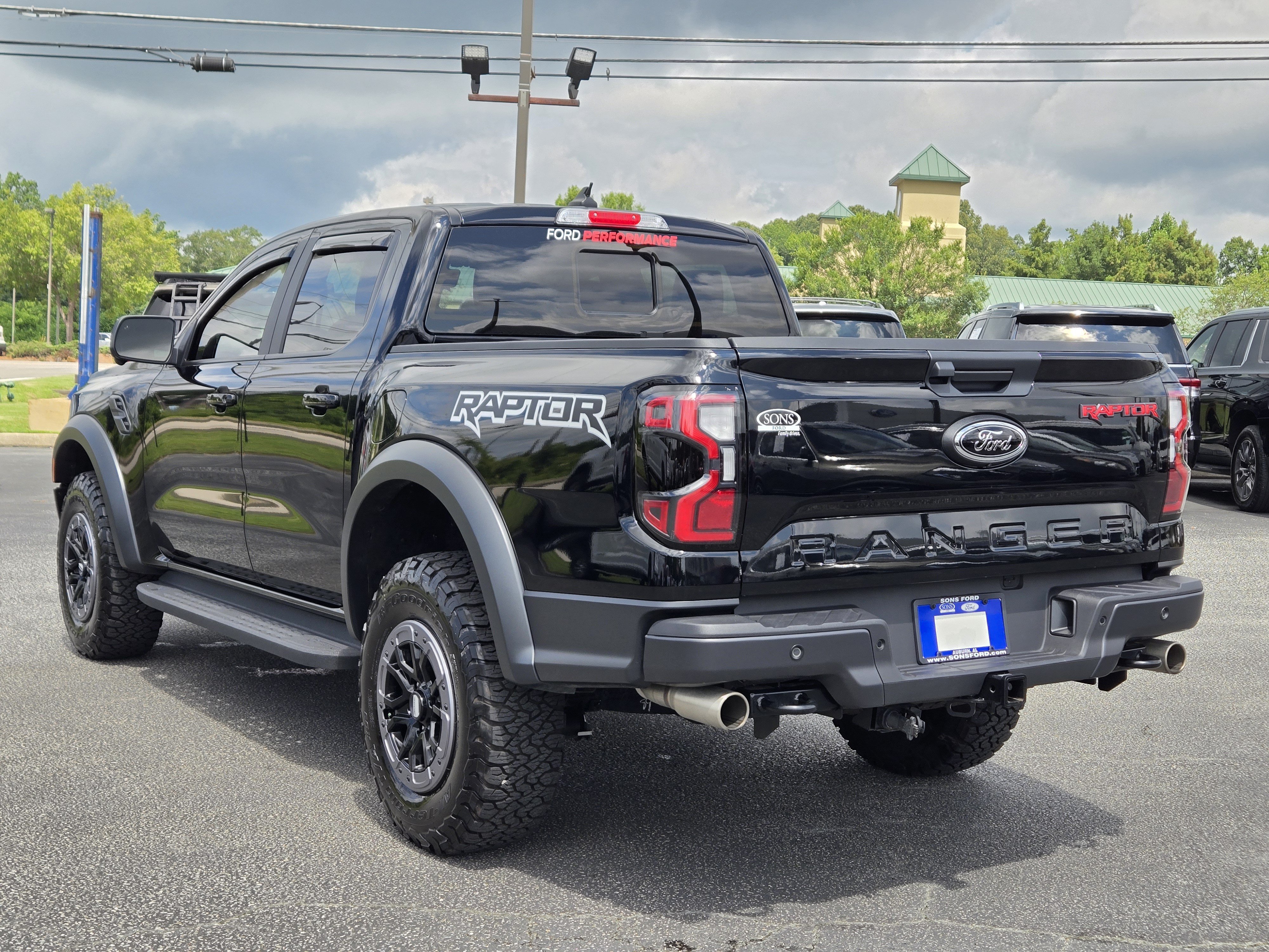Used 2025 Shadow Black Ford Raptor image 12