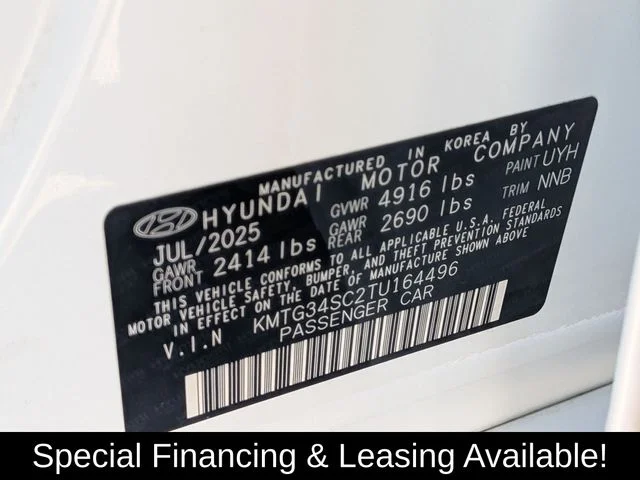 Used 2026 White Genesis 2.5T Prestige image 28