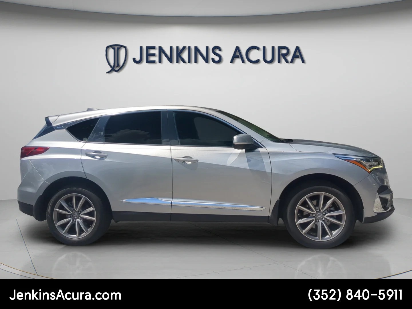 Used 2021 Lunar Silver Metallic Acura w/Technology Package image 2
