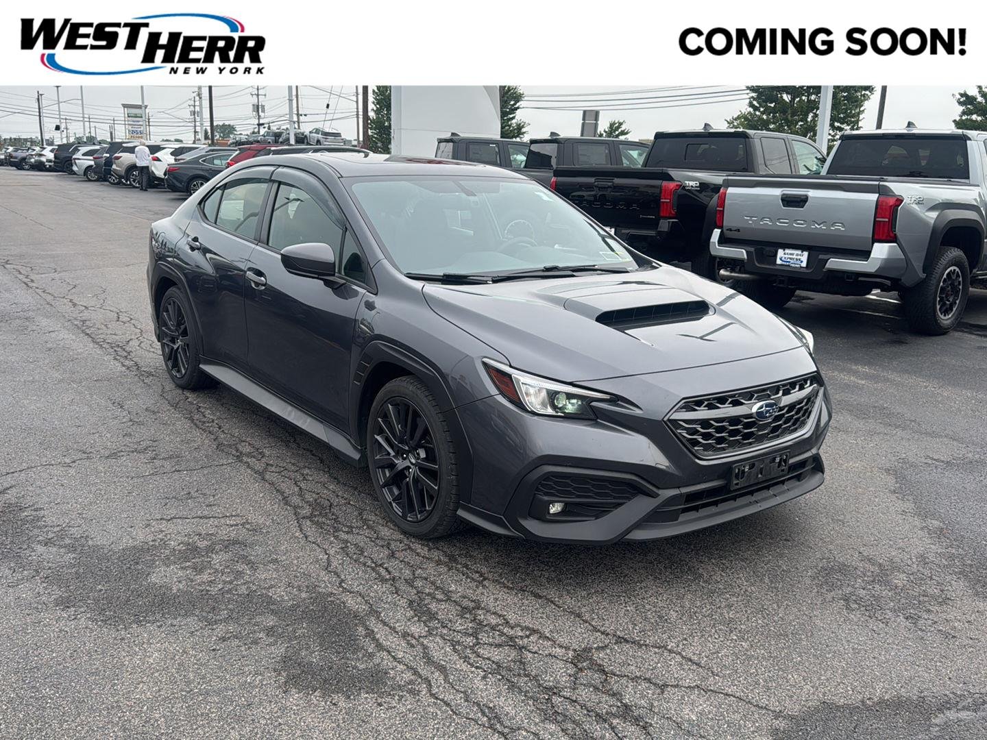 Used 2022 Magnetite Gray Metallic Subaru Premium image 1
