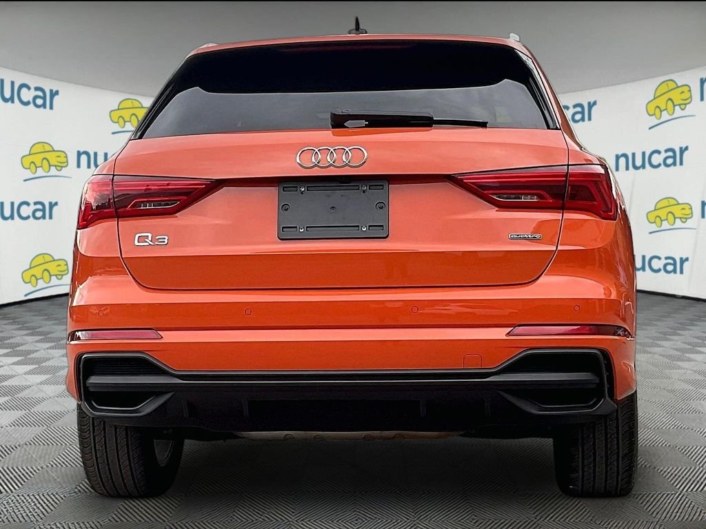 Used 2025 Orange Audi Premium image 5