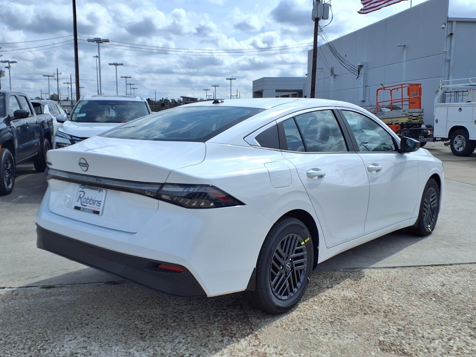 2026 Nissan Sentra SV White at Robbins Nissan