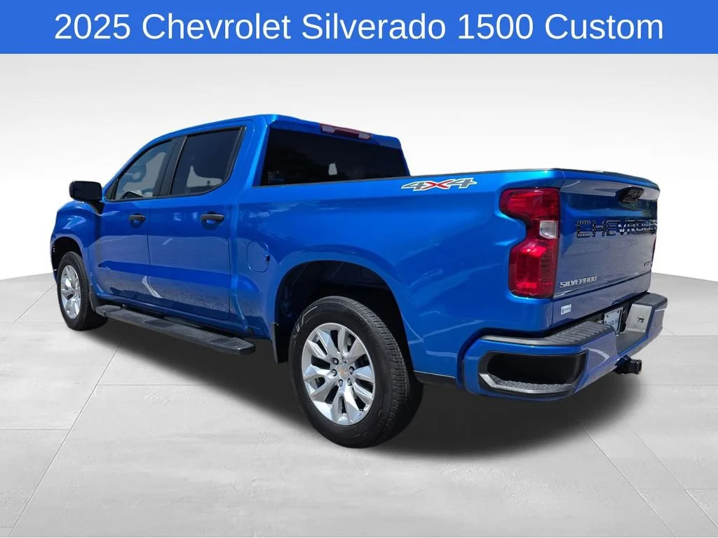Used 2025 Riptide Blue Metallic Chevrolet Custom image 6