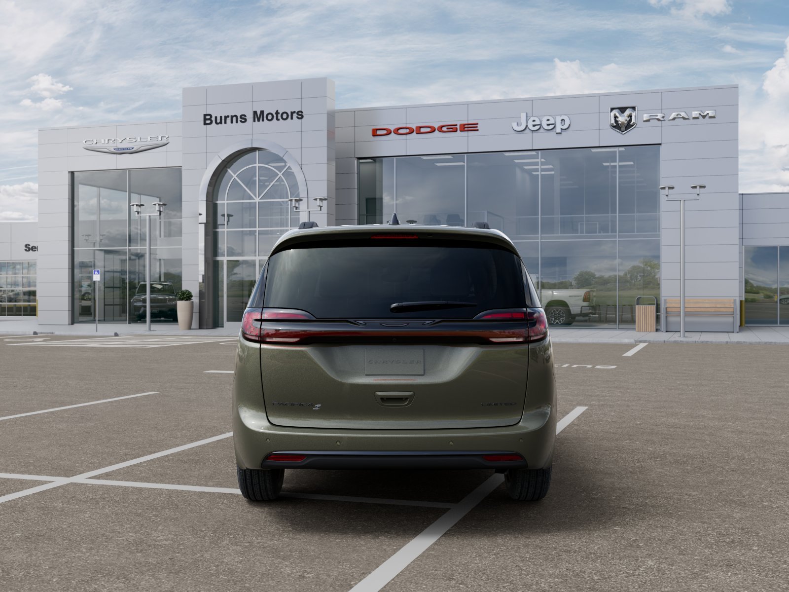 New 2027 Olive Green Pearl-Coat Exterior Paint Chrysler Limited S image 33