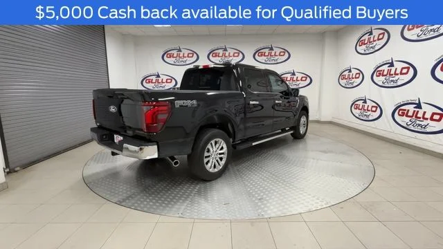 New 2026 Agate Black Metallic Ford Lariat image 2