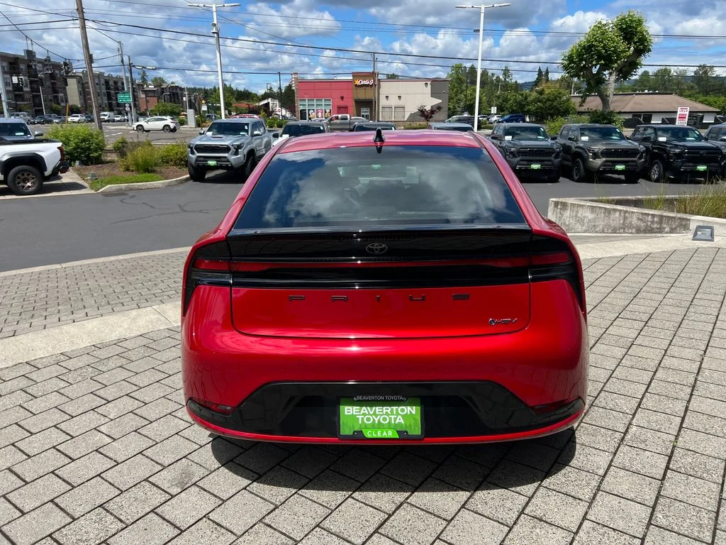 New 2026 Supersonic Red Toyota XLE image 4