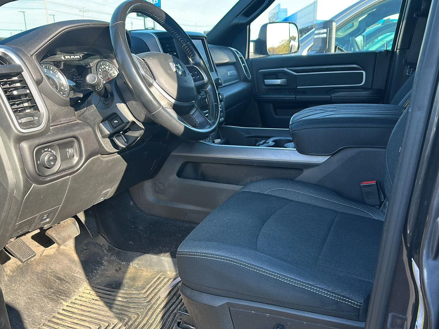 Used 2022 Granite Crystal Metallic Clearcoat Ram Big Horn image 8