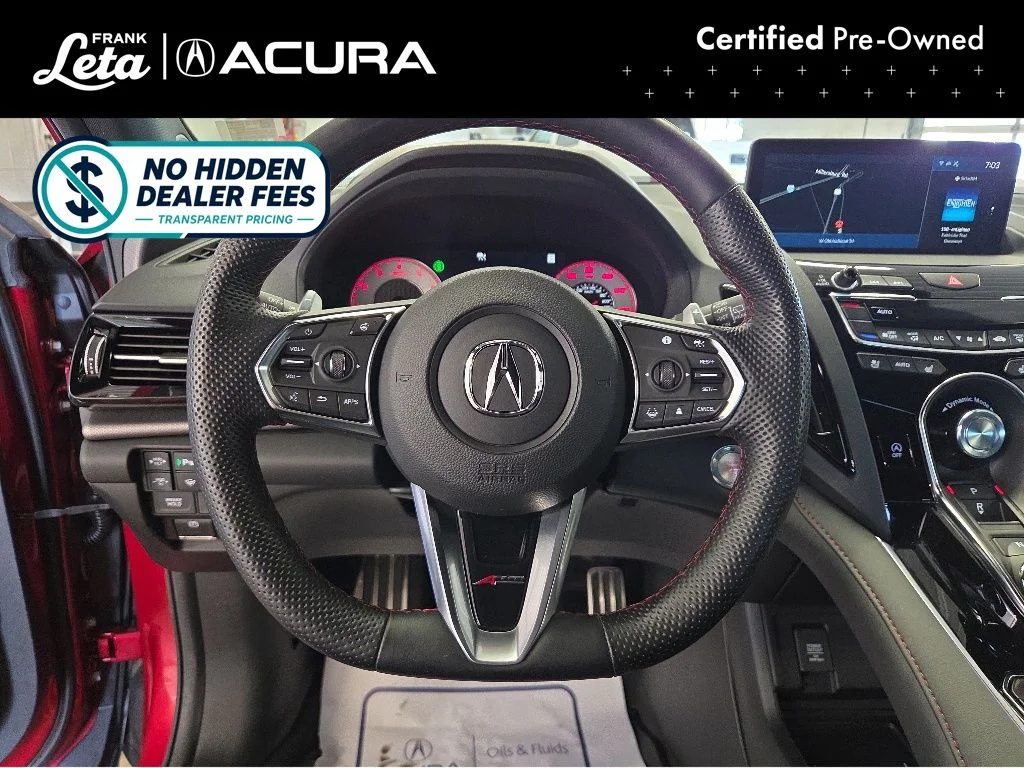 Used 2024 Red Acura A-Spec Advance Package image 12