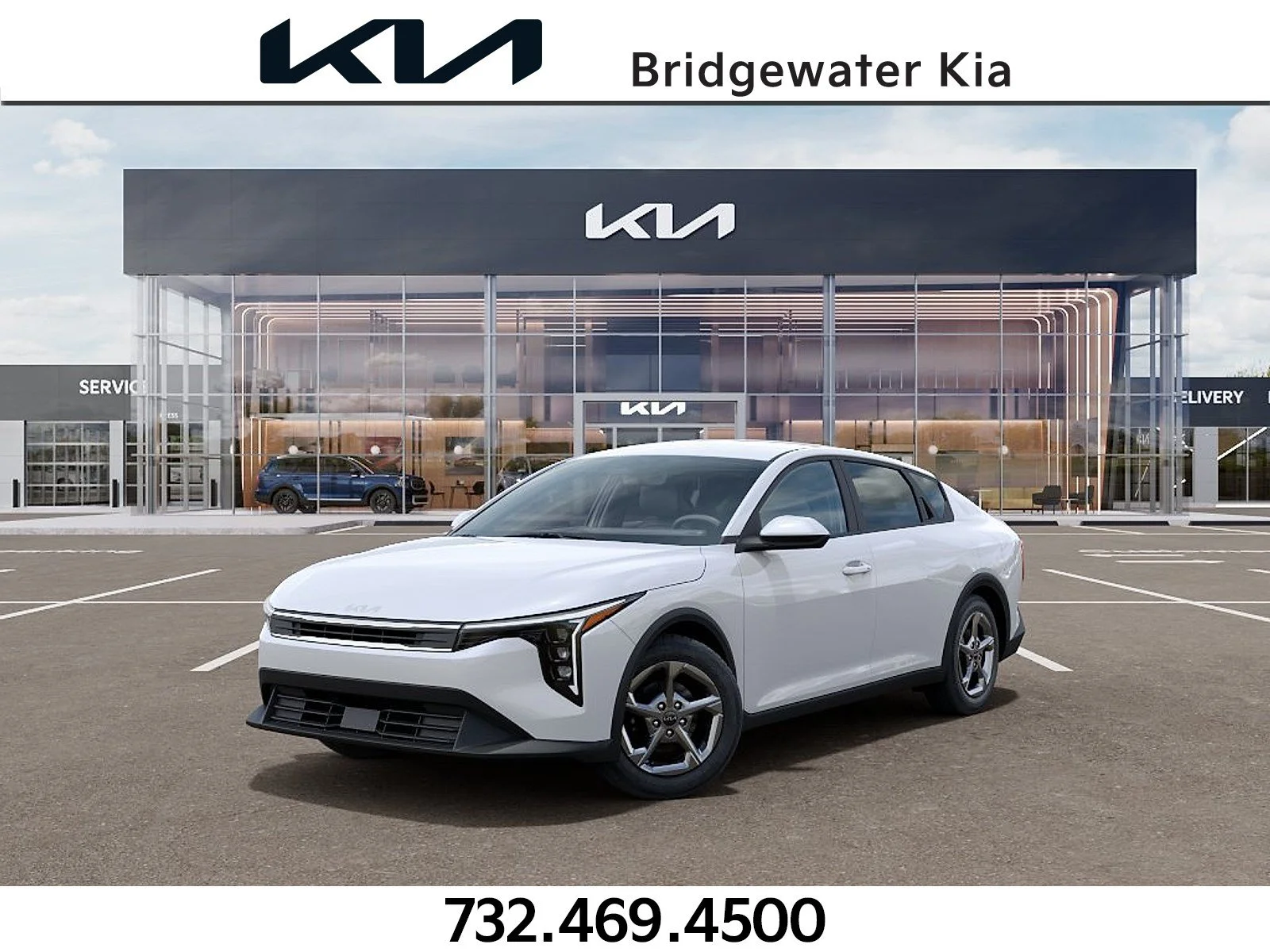 New 2026 Snow White Pearl Kia LXS image 1