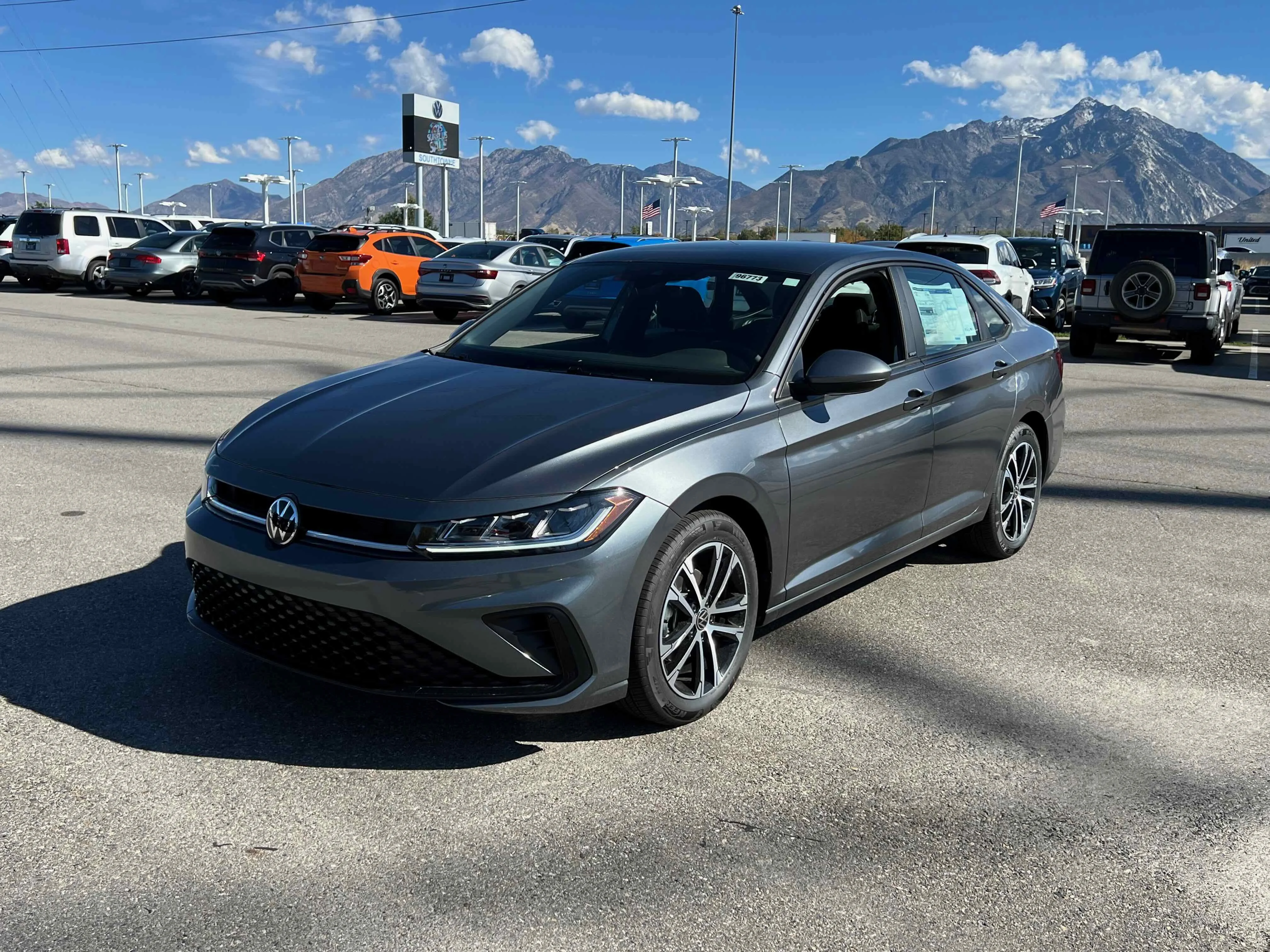 New 2026 Platinum Gray Volkswagen Sport image 1
