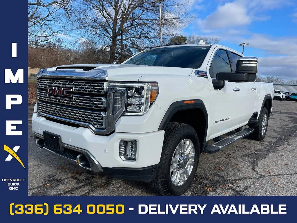 Used 2022 Summit White GMC Denali image 1