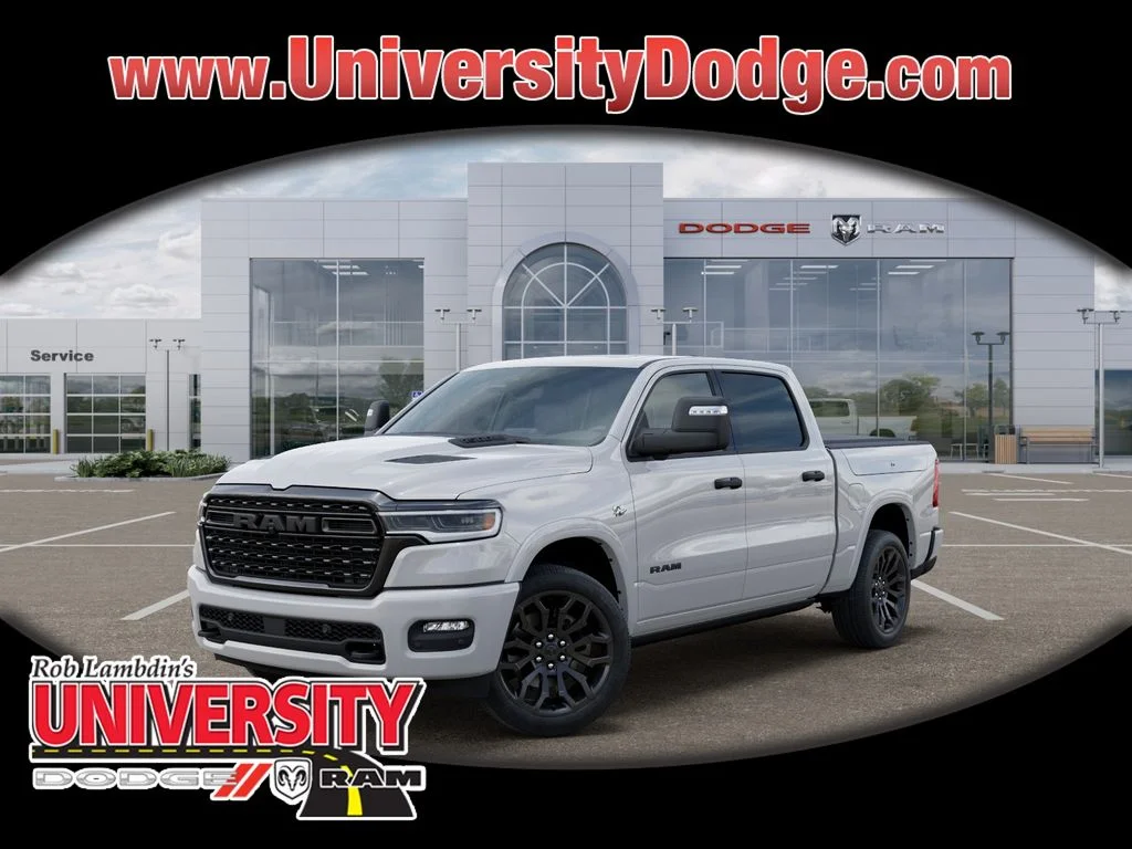 New 2026 Bright White Clearcoat RAM Limited image 1