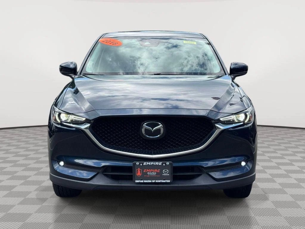 Used 2018 Deep Crystal Blue Mica Mazda Grand Touring image 2