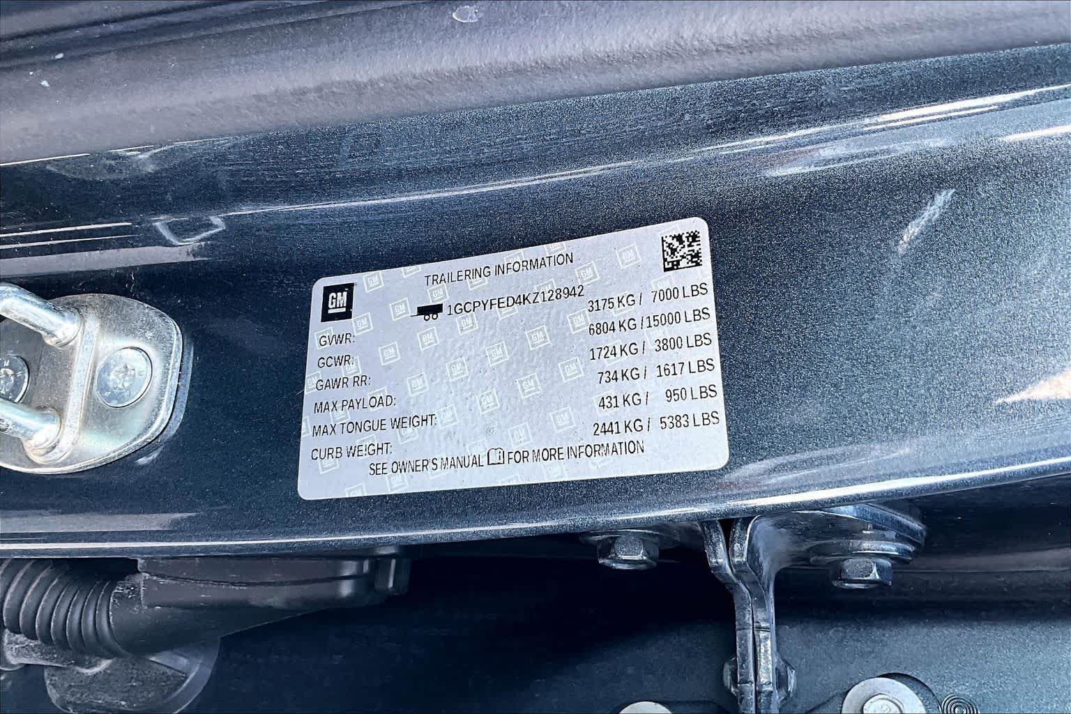 Used 2019 Shadow Gray Metallic Chevrolet LT Trail Boss image 33