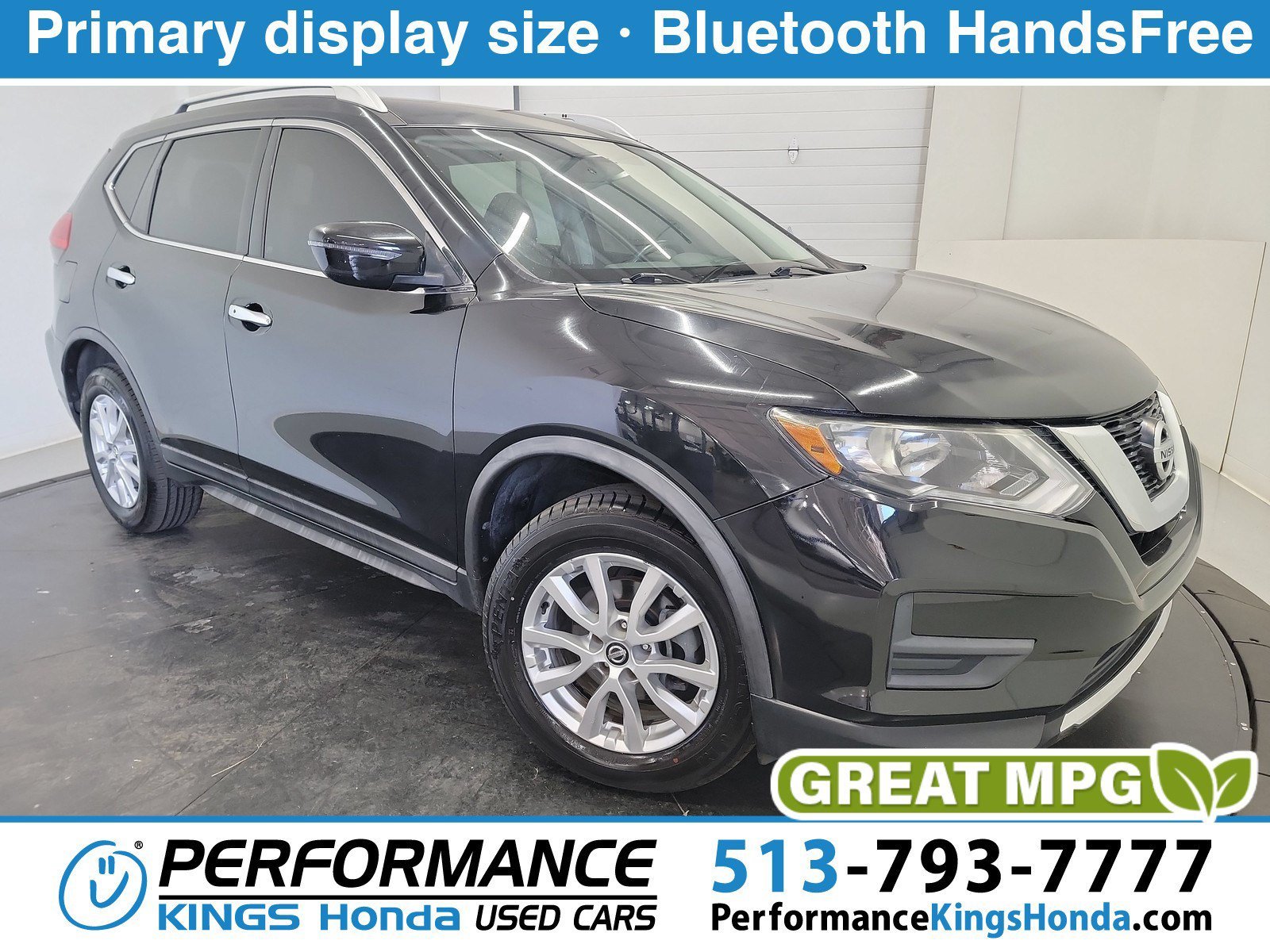 Used 2017 Magnetic Black Nissan SV image 1