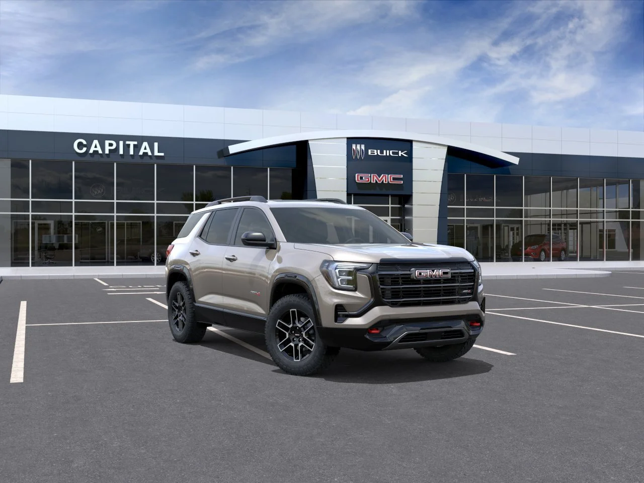 New 2027 Riverstone Metallic GMC AWD AT4 image 2