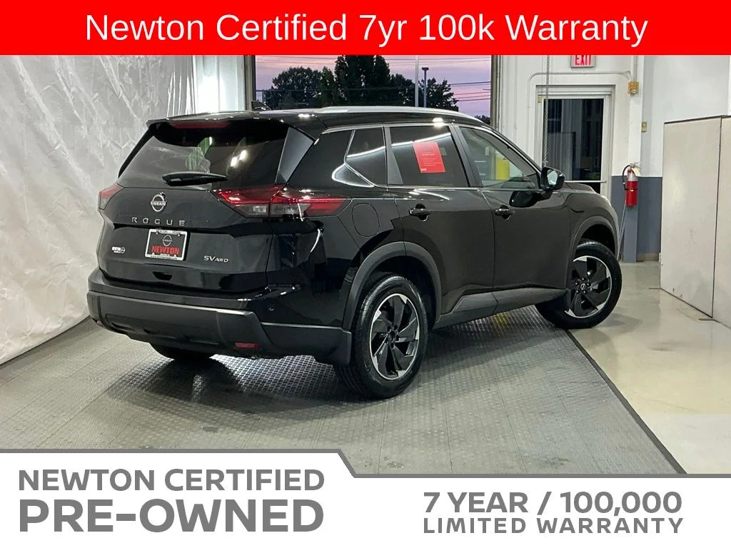 Certified Used 2024 Super Black Nissan SV image 26