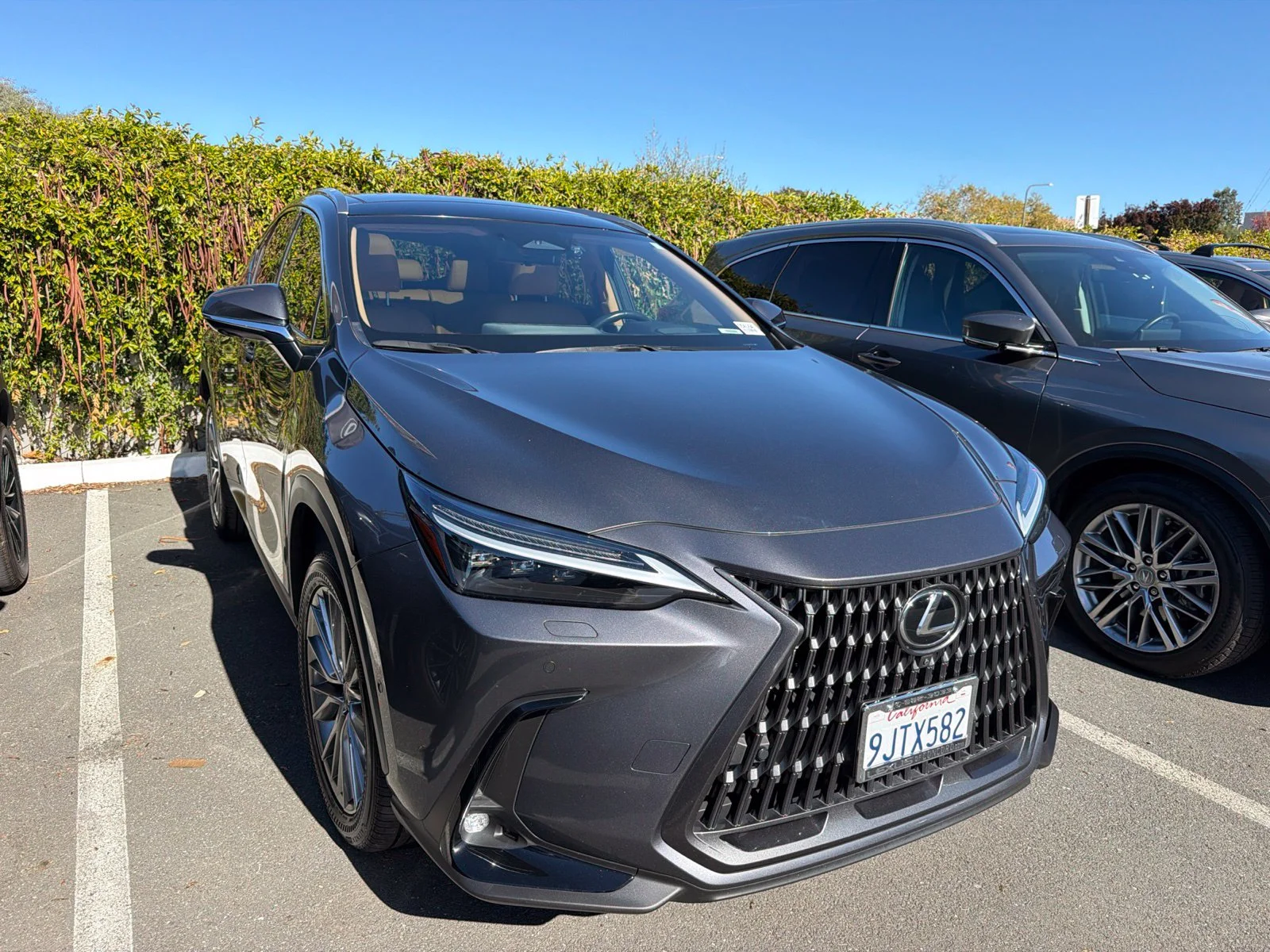 Used 2024 Cloudburst Gray Lexus 350h Luxury image 2