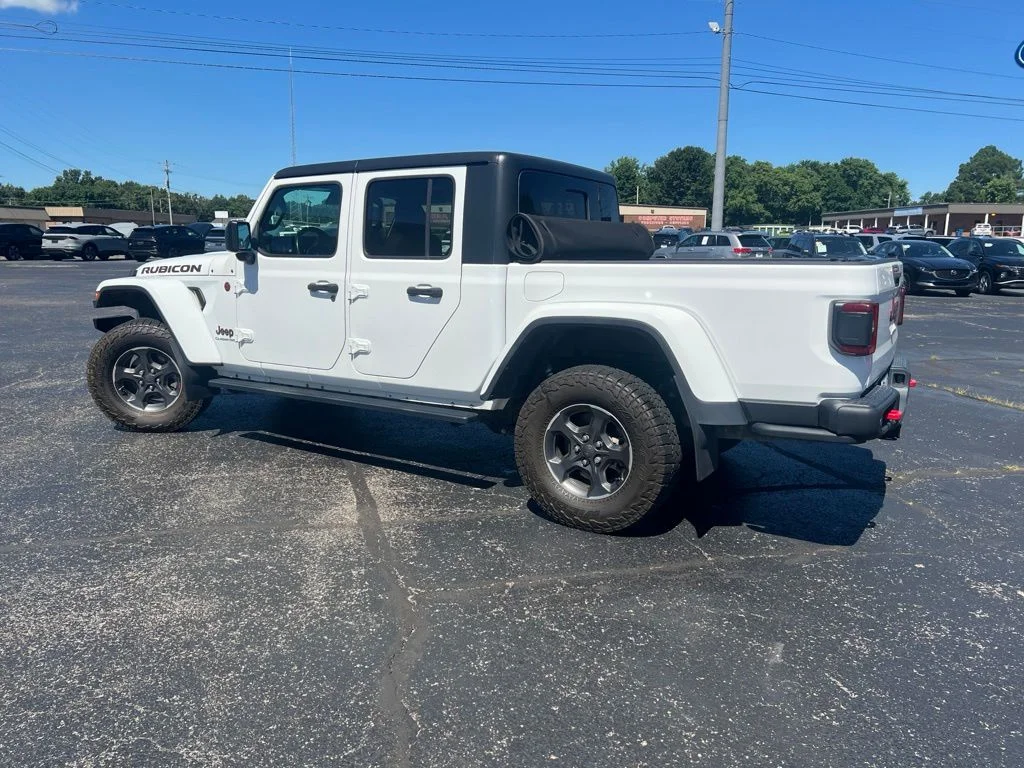 Used 2020 Bright White Clearcoat Jeep Rubicon image 6