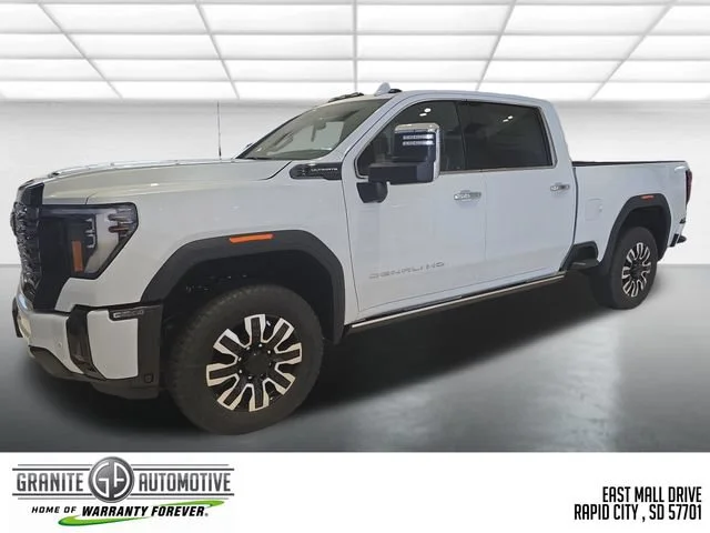 New 2026 Glacier White Tricoat GMC Denali Ultimate image 1