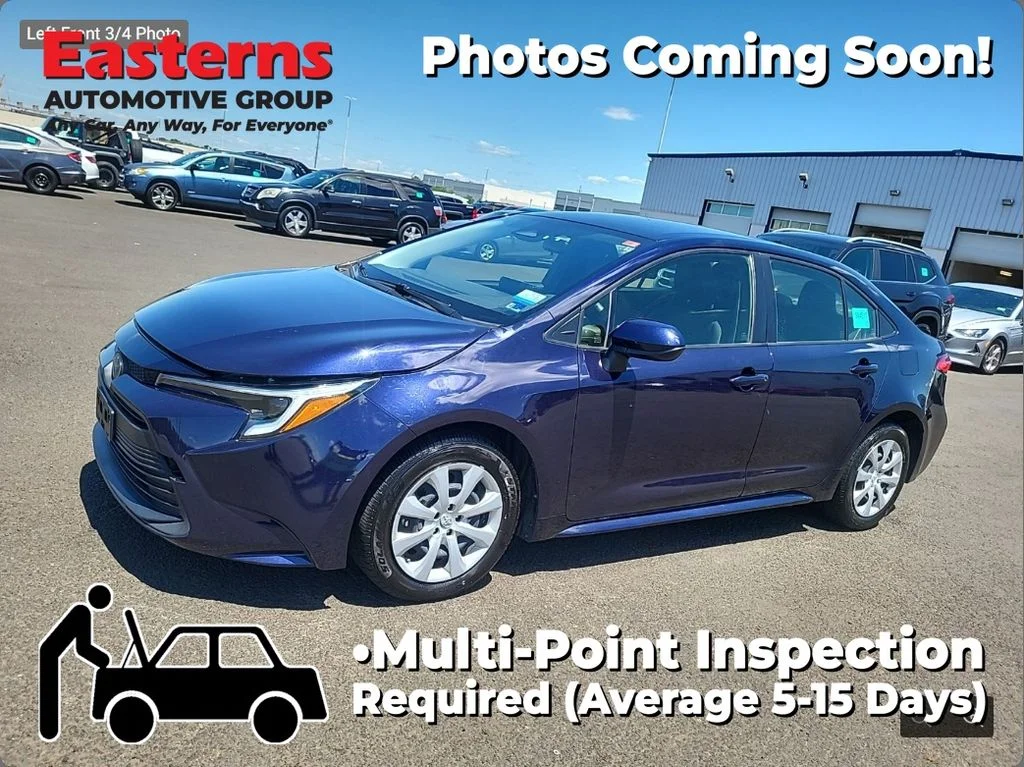 Used 2023 Blue Toyota LE image 1