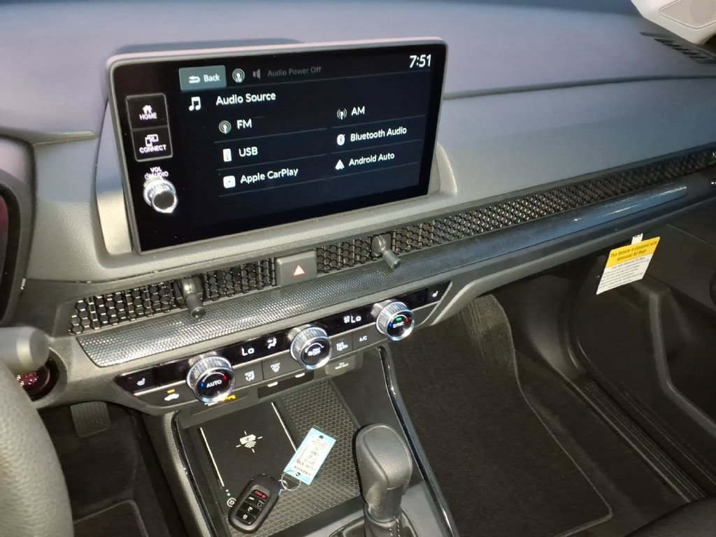 New 2027 Platinum White Pearl Honda EX AWD image 8