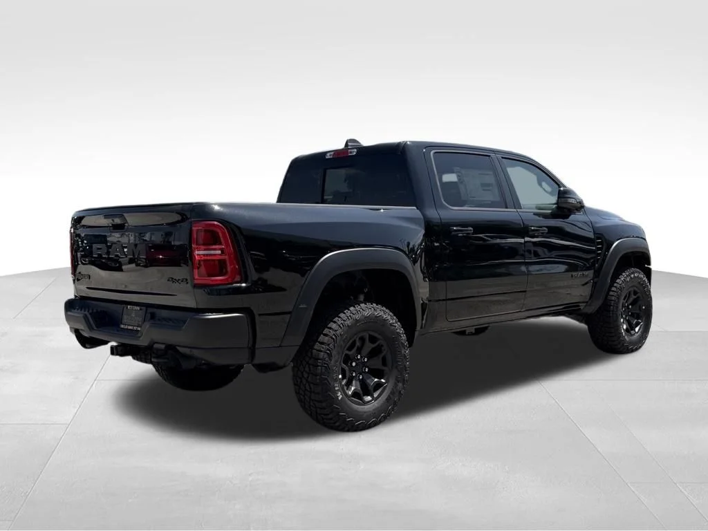 New 2026 Diamond Black Crystal Pearl-Coat Exterior Paint RAM RHO image 7