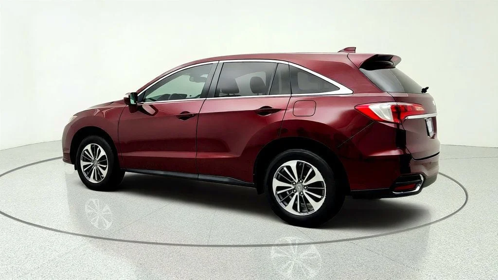 Used 2018 Basque Red Pearl II Acura AWD w/Advance Pkg image 7
